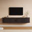 Meuble télé flottant avec lumières RVB, tablette télé murale-1450539024-1450539030