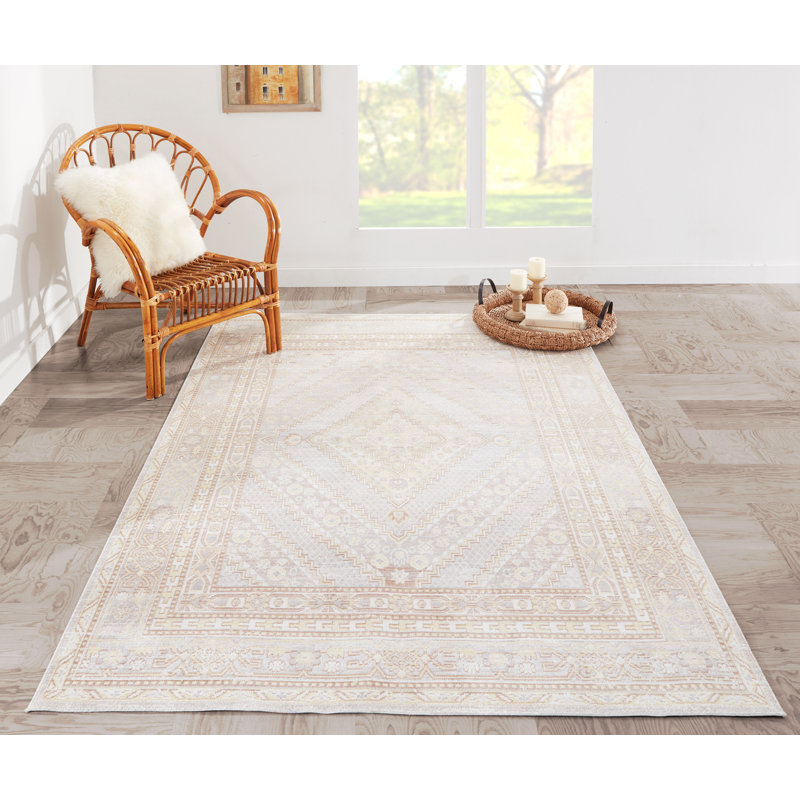 Tapis gris Vierzon, Rectangle 5 pi 3 po x 7 pi 3 po