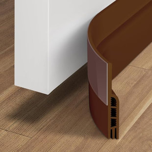 Door Draft Stopper Under Door Draft Blocker Insulator Doors Sweep Weather Stripping Noise Stopper Strong Adhesive