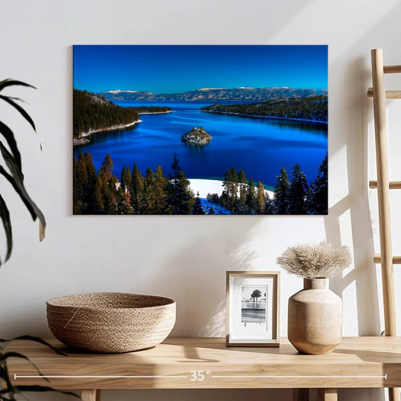 Emerald Bay d'Alvord Lake Tahoe, H 16 po x l 24 po