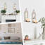 2 Piece Wood Wall Candelabra Set-1158580433