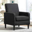 Fauteuil d'appoint moderne avec structure en bois massif-295944885