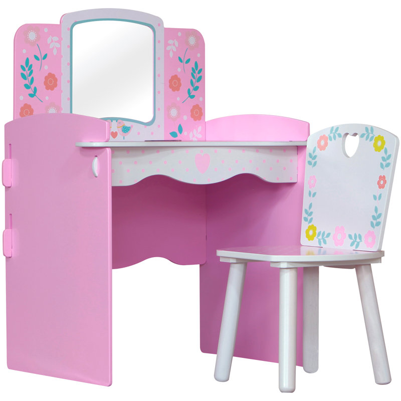 Tori Kids Vanity Set with Mirror