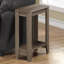 Table d'appoint transitionnelle à 2 niveaux - Table de bout / côté / table de chevet à 2 niveaux-196372702