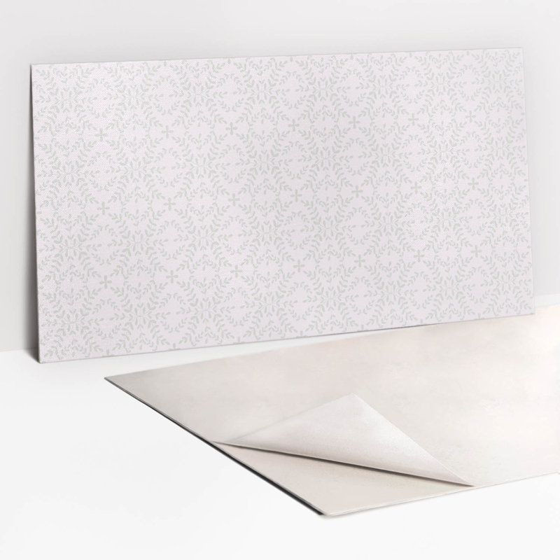 Chamiya 50cm x 100cm PVC Field Tile in White