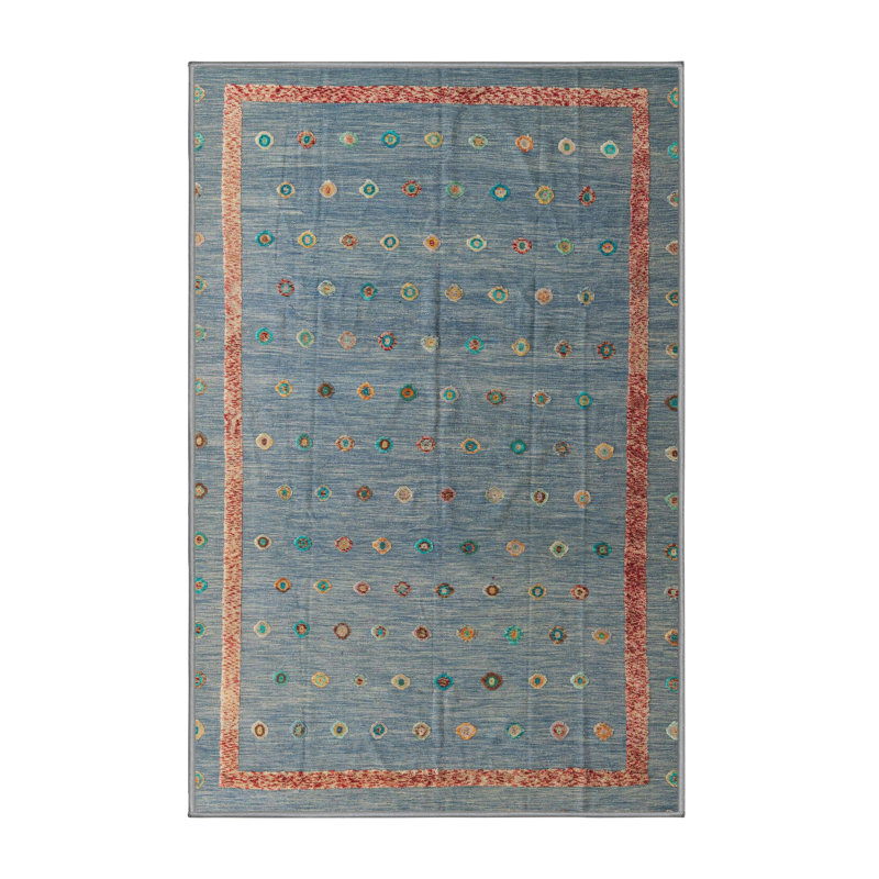 Tapis abstrait moderne 4591, Rectangle 7 pi x 9 pi
