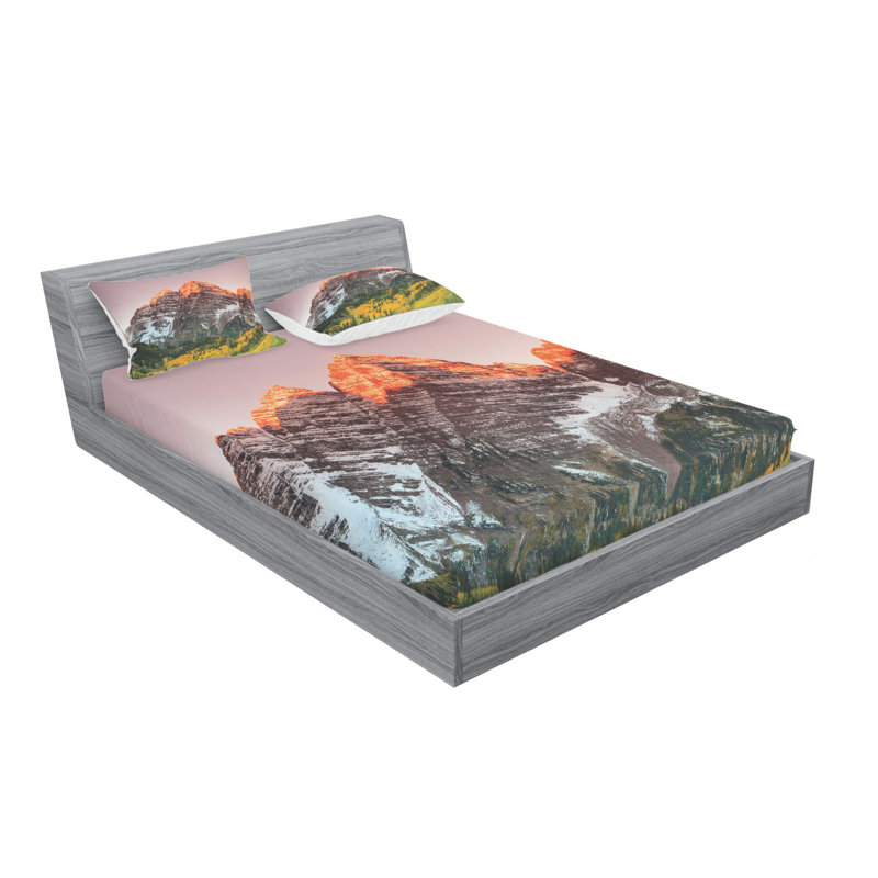 Microfiber Sheet Set, Full Sheet Set with Fitted Sheet