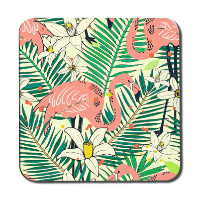 Drashti Square 6 Piece Coaster Set