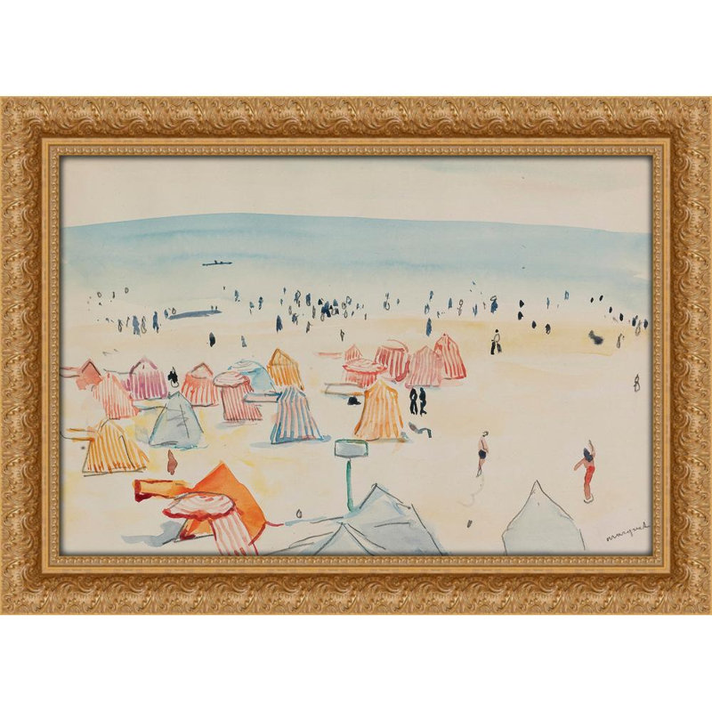 Plage des Sables d'Olonne, H 24 po x l 20 po
