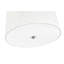 Luminaire suspendu 5 lumières Regene en nickel brossé-1770679781