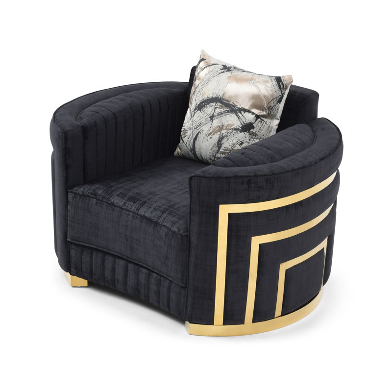 Chaise Soledad G00523A-C, noir