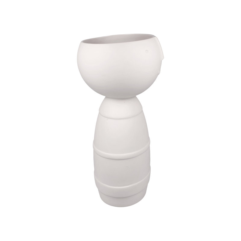 Made Of Biscuit Porcelain Table Vase