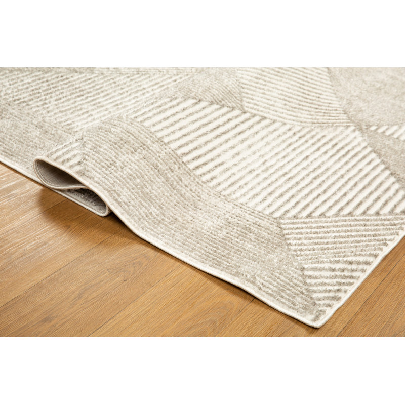 Tanja Collection Modern Geometric Area Rug, Runner 2'6" x 7'9"