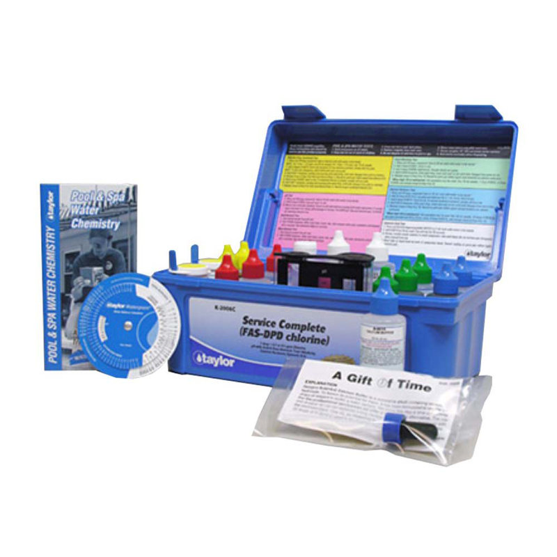 Produits chimiques pour trousse de test de chlore pour piscine