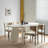 White Oval Solid Wood Dining Table-968825070