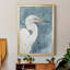 Watercolor Heron Portrait II, toile encadrée de qualité supérieure - prête à être accrochée-1799575651-1799575650