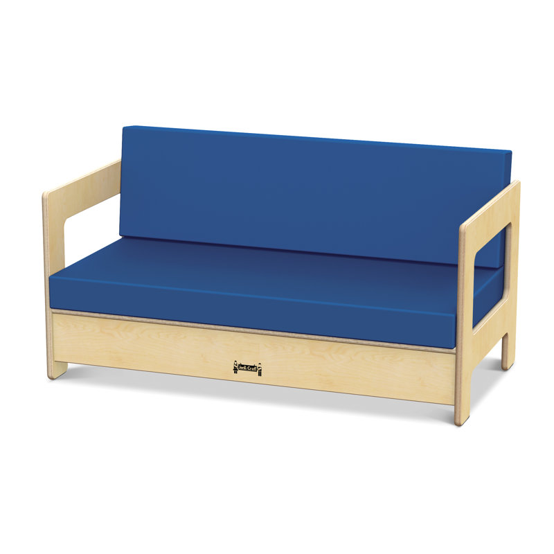 Jonti-Craft Living Room Couch, Blue