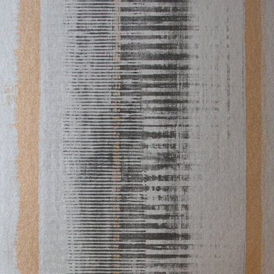 SAMPLE-Adonea Hermes Smooth Metallic 33' L x 21" W Wallpaper Roll
