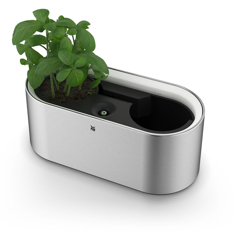 Ambient Metal Self-Watering Planter Pot
