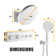 Thermostatic Complete Rainfall Shower System with Rough in-Valve