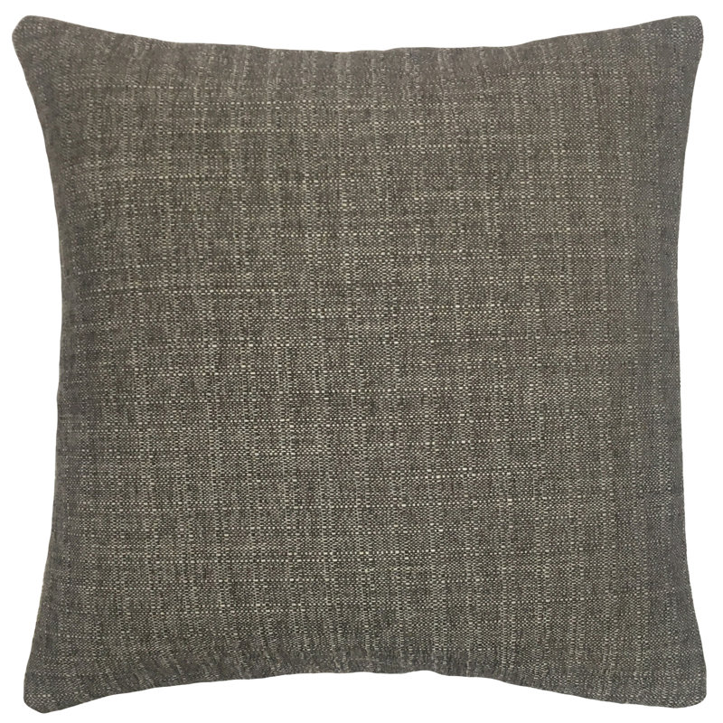 Housse de coussin d'extérieur carré et insert, 22 po x 22 po, Brun