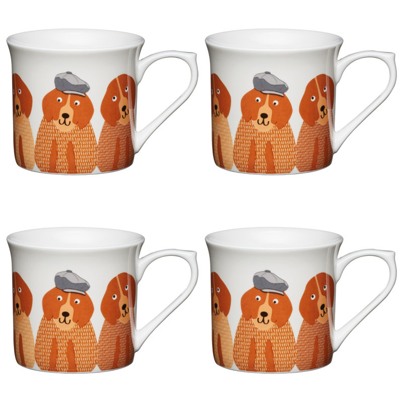 Dogs Bone China Mug