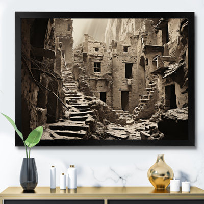 Canyon Houses - Print