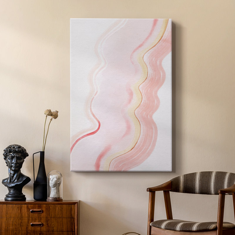 Strawberry Ripples II - galerie sur mesure, H 18 po x l 12 po