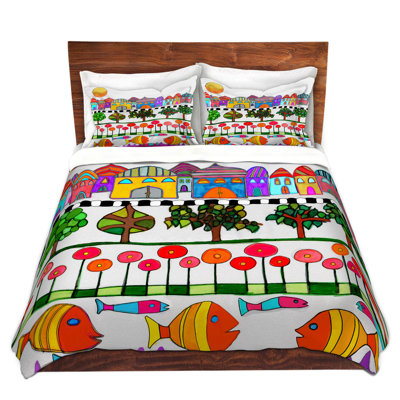 Ensemble de housse de couette à porte argenté
