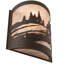 Eamon 1 - Light Flush Mounted Sconce