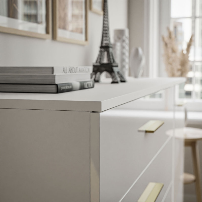 Maxon 4 Drawers 138 cm W Chest of Drawers