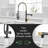 Kitchen Faucet With Pull Down Sprayer, Single Handle Single Lever Kitchen Sink Faucet-117237822