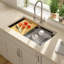 33'' L Single Bowl Stainless Steel Kitchen Sink