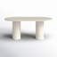 Calila 78'' Oval Marble Dining Table