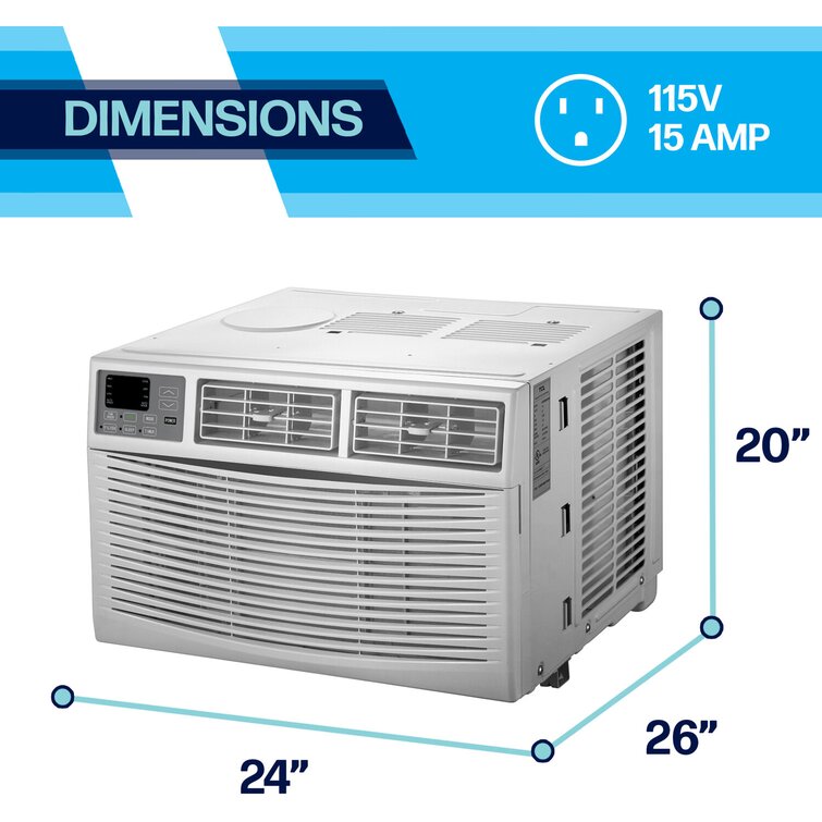 15000 btu ac amps