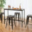Ensemble de 4 tabourets de bar 24 po-1597819061