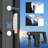 10-14 Rifle Gun Safe, Gun Safes for Home Rifle and Pistols, Quick Access Gun Cabinets with LED Light for Rifles and Shotguns with keypad lock, Pockets and Removable Shelf