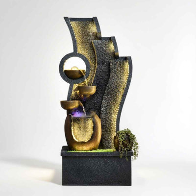 Modern Resin Water Feature Fountain