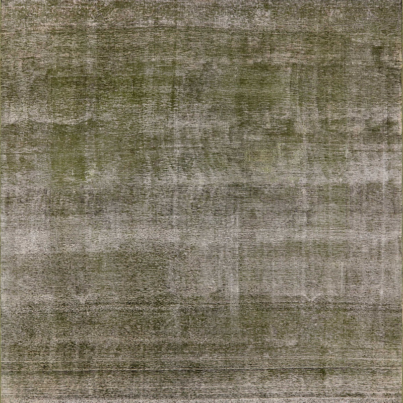 Tapis 100% Mid-Century moderne lavable à la machine 1859, Carré 5 pi