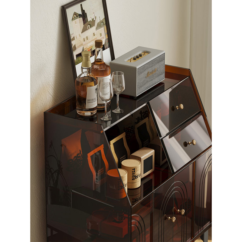 Armoire d'appoint moderne et rétro, Amber