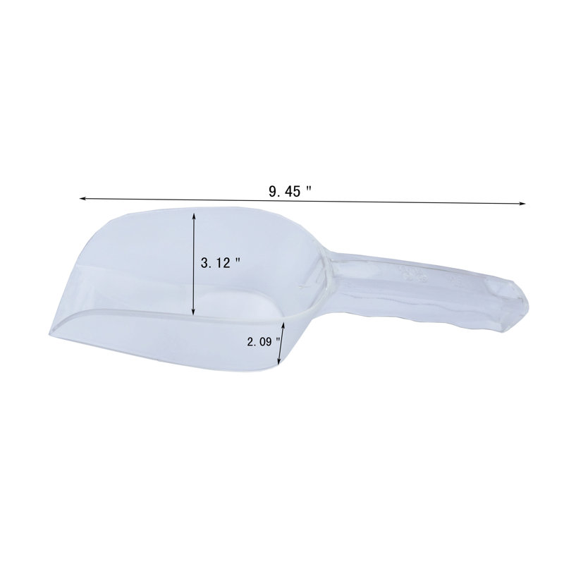 FixtureDisplays Plastic Measuring Scoop