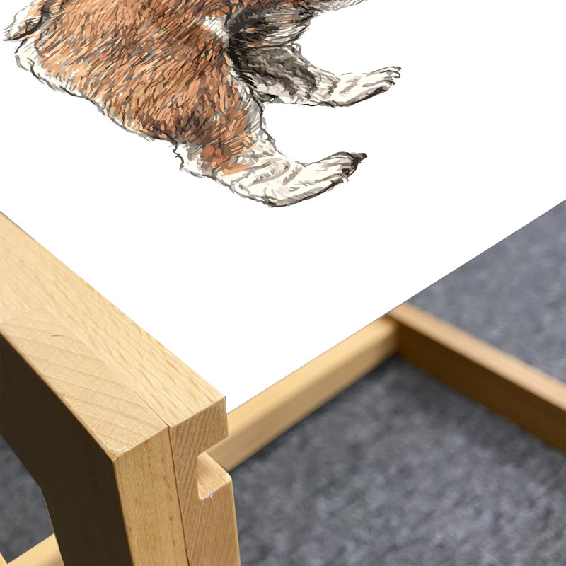 Jaley Sled Coffee Table, 62cm H x 46cm W x 40cm D