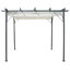 3m x 3m Steel Pergola