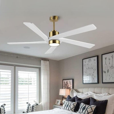 Ventilateur de plafond 72 po avec lumières DEL Sheran