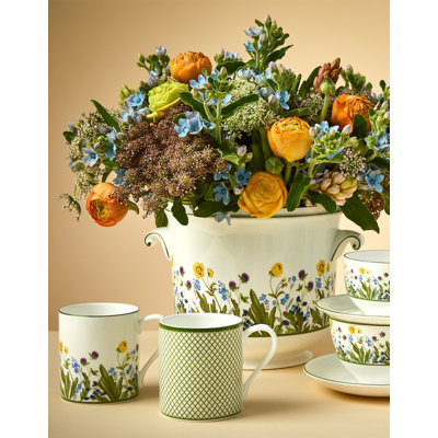 HALCYON DAYS Wildflower Meadow 16oz. Floral Teapot Set