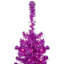 4 Ft. Pink Pre-Lit Tinsel Artificial Christmas Tree With 70 Clear Lights