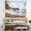 Mer de paysage avec tapisserie de mouette-28484723