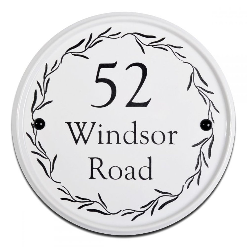 Ciley Round Wall Plaque