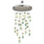 Luminaire suspendu bleu clair 18 po Daneyah