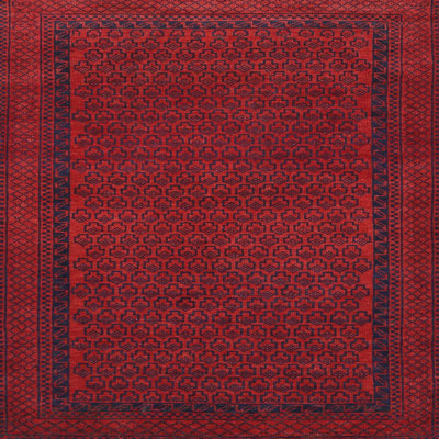 Tapis rouge / noir Southwestern